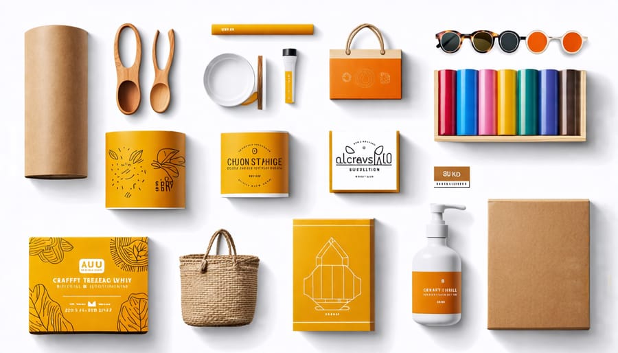 Examples of cohesive branding for craft products